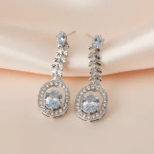 American Diamond Look Statement Earring