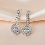 American Diamond Look Statement Earring
