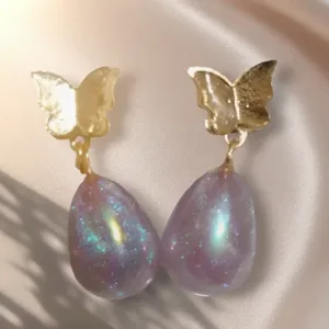 Brass Stud With Drop Pearl For Women and Girls