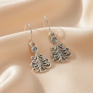 Minimal Tree Shaped Earrings For Women and Girls