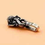 German Silver Ganesha Nose stud Press on-nosepin