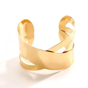 Open Cuff Adjustable Bracelet For Women and Girls