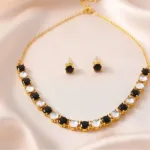 Buy 1 Get 1 Free: Elegant Gold  Necklace Set + FREE Mystery Earring Gift | Limited Edition Jewelry Combo