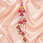 Handcrafted Hand Painted Wind Chimed MultiColor For Wall Decor Home DEcor  & Balcony  For Positive energy and Vaastu Harmony