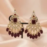 Kundan Stylish Traditional Earrings For Women and Girls