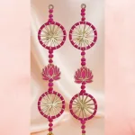 Traditional Lotus Hangings For Festive Decor and Temple