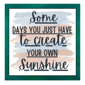 Inspirational Quote Wall Art in English – 1 Line – HD Print – Positivity & Motivation