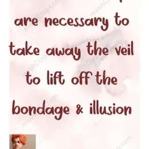 Spiritual Quote by Swami Vivekananda in English – 1 Line – HD Wall Art Print – Work & Worship